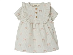 Lil Atelier coconut milk bow dress